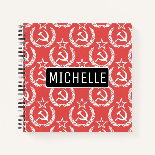 Personalisiert Commie Notizblock (Vorderseite)