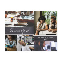 Personalisiert Company Foto Collage danke