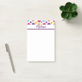 Personalisiert Confetti Post-it Klebezettel (Büro)