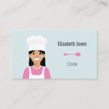 Personalisiert Cook Avatar Business Card