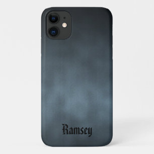 Personalisiert Cool Grau Goth Ombre Art Case-Mate iPhone Hülle