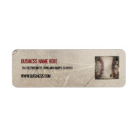 Personalisiert Coole Vintage Grunge Baseball