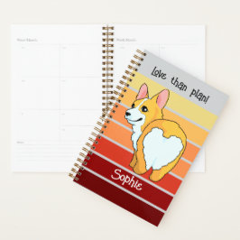 Personalisiert Corgi Journal - Planner Planer