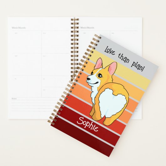 Personalisiert Corgi Journal - Planner Planer (Anzeige)