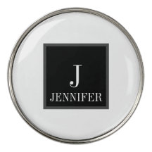 Personalisiert Country Club White Monogram