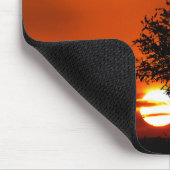 Personalisiert Cowboy Sunset Mousepad Mouse Pad (Ecke)