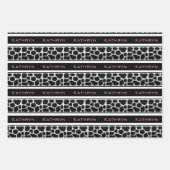 Personalisiert Cowgirl Forever Geschenkpapier Set (Vorderseite)