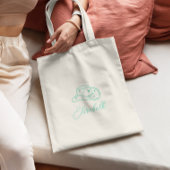 Personalisiert Cowgirl Hat Bachelorette Tragetasche