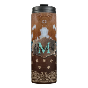 Personalisiert Cowgirl Thermal Coffee Tumbler Thermosbecher