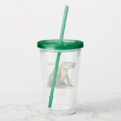 Personalisiert Crocodile Tumbler - Bold und Wild Acryltrinkbecher (Rückseite)