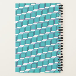 Personalisiert Cube Spiral Notebook Notizblock