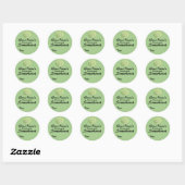 Personalisiert Custom Jar Labels Sauerkraut Cabbag Runder Aufkleber (Blatt)