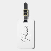 Personalisiert | Custom Luggage Tag|Brift-Geschenk Gepäckanhänger (Vorderseite vertikal)