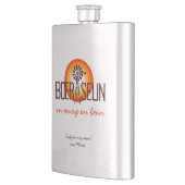 Personalisiert / Custum BOERSEUN Windpomp Afrikaan Flachmann (Links)