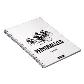 Personalisiert-Cycling-Notebook Notizblock (Rechte Seite)