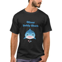Personalisiert Daddy Shark Individuelle Name