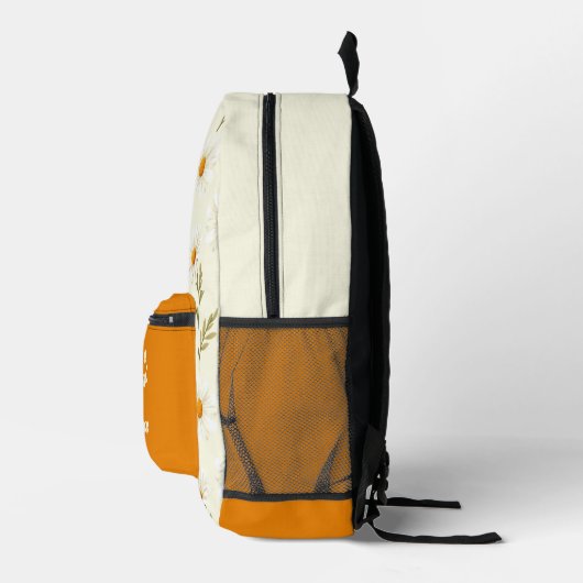 Personalisiert Daisy Bedruckter Rucksack (Rechts)