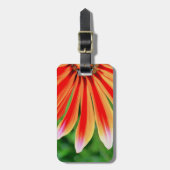 Personalisiert Daisy Petals Gepäckanhänger (Vorderseite vertikal)
