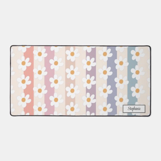 Personalisiert Daisy Schreibtischunterlage (Vorderseite)