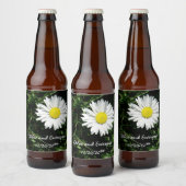 Personalisiert Daisy Wedding Bierflaschenetikett (Flaschen)