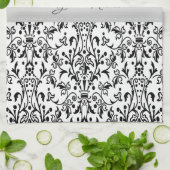 Personalisiert Damask Geschirrtuch (Gefaltet)