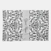 Personalisiert Damask Geschirrtuch (Horizontal)