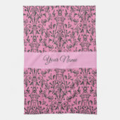 Personalisiert Damask Geschirrtuch (Vertikal)