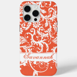 Personalisiert Damask iPhone Case-Sie wählen Farbe iPhone 15 Pro Max Hülle