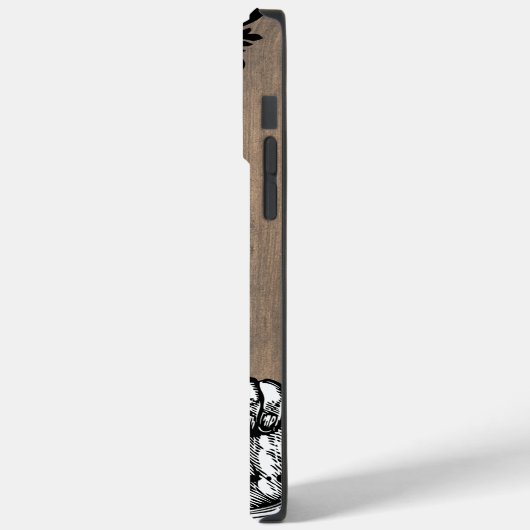 Personalisiert Damask Stallholzreben Case-Mate iPhone Hülle (Rückseite / Links)