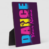 Personalisiert Dance Dancer Fotoplatte (Seite)