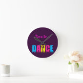 Personalisiert Dance Dancer Runde Wanduhr (Zuhause)