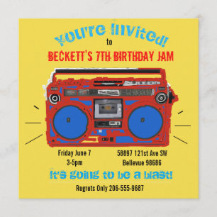 Personalisiert Dance Party Geburtstag einladen Einladung