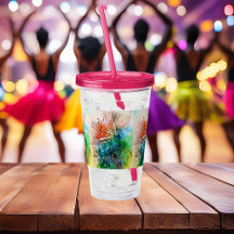 Personalisiert Dancer Acrylic Tumbler