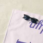 Personalisiert DANCER Ballet Gestochen Jazz Lyrica Strandtuch (Beispiel)