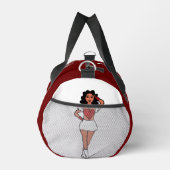 Personalisiert Dancer Duffle Bag Red Spark #2 (Rechts)