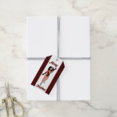 Personalisiert Dancer Geschenk Tag Merlot B Geschenkanhänger (Mit Garn)