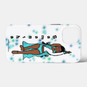 Personalisiert Dancer iPhone /iPad Gehäuse Aqua Ca Case-Mate iPhone Hülle (Rückseite (Horizontal))