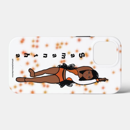 Personalisiert Dancer iPhone iPad Gehäuse Orange S Case-Mate iPhone Hülle (Rückseite (Horizontal))