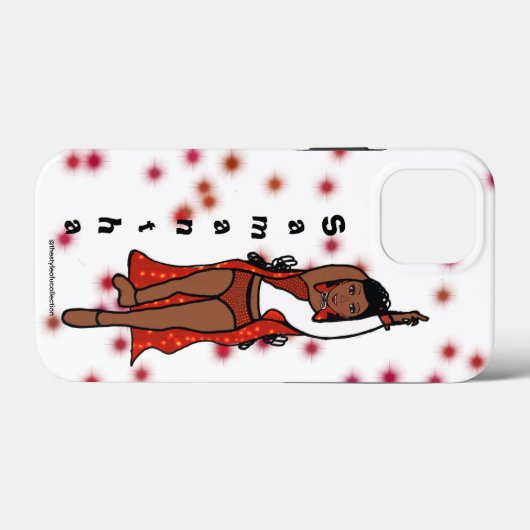 Personalisiert Dancer iPhone /iPad Gehäuse Red Cap Case-Mate iPhone Hülle (Rückseite (Horizontal))