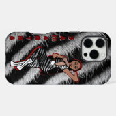 Personalisiert Dancer Red Zebra #1 iPhone Hülle (Rückseite (Horizontal))