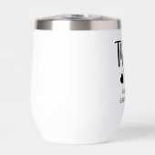 Personalisiert Danke, Baby Dusche Gastgeschenke (Vorderseite)