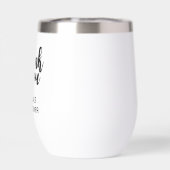 Personalisiert Danke, Baby Dusche Gastgeschenke (Rückseite)