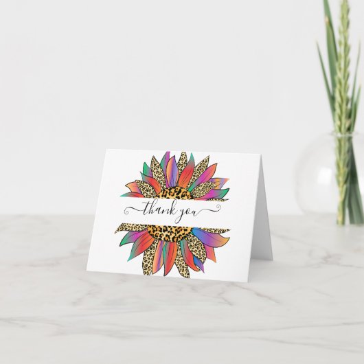 Personalisiert danke für den Regenbogen und den Le (Vorderseite)