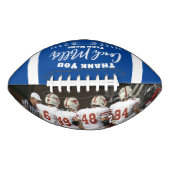 Personalisiert danke Fußball Coach Inspiration Football (Vorderseite)