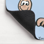 Personalisiert Danke, Geschenk Mousepad (Ecke)