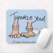 Personalisiert Danke, Geschenk Mousepad (Mit Mouse)