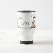 Personalisiert Danke, Geschenk Reisebecher (Mittel)