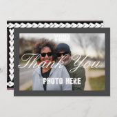 Personalisiert danke Ihnen für Ihre Hochzeit (Vorne/Hinten)