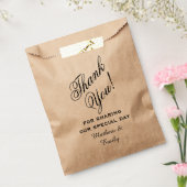 Personalisiert danke Ihnen für Ihre Hochzeit Geschenktütchen (Versiegelt)