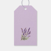 Personalisiert danke Ihnen Kaffee Latte Geburtstag Geschenkanhänger (Rückseite)